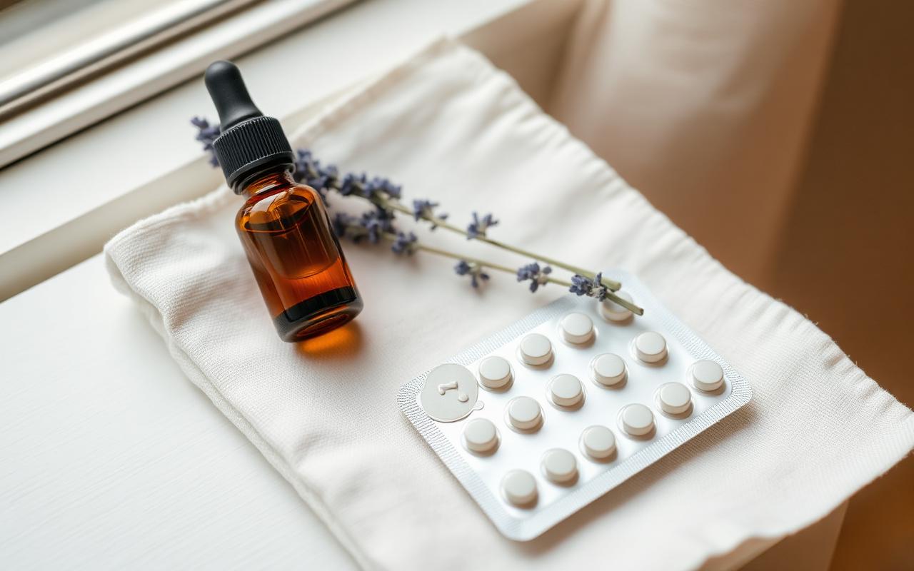 Bioidentical hormone therapy still life
